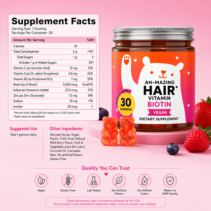 Biotin Hair Gummies