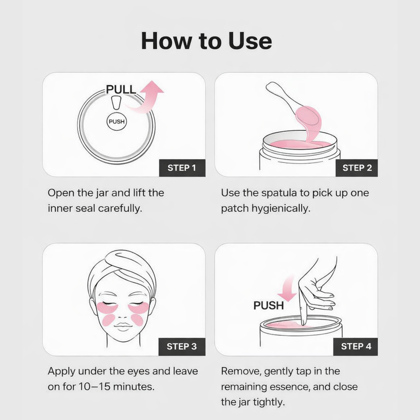 The Peptide Collagen Hydrogel Eye Patch